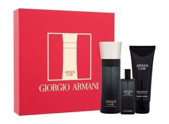 Giorgio Armani Code parfémovaná voda 60 ml + balzám po holení 75 ml + parfémovaná voda 15 ml