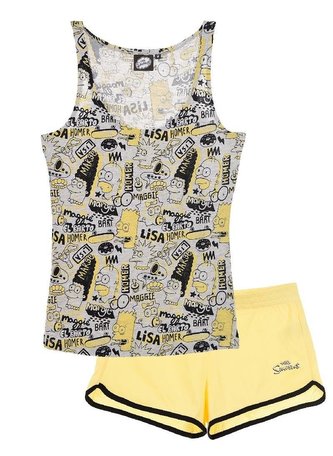 PYŽAMO SIMPSON - velikost XL