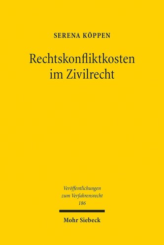 Rechtskonfliktkosten im Zivilrecht