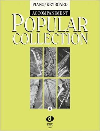 Popular Collection, Piano/Keybord Accompaniment. Vol.6