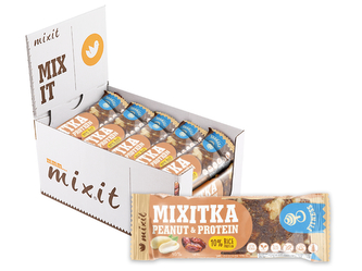 Mixit Mixitka bez lepku - Arašídy + Protein 1 ks Mixit Mixitka bez lepku - Arašídy + Protein 1 ks