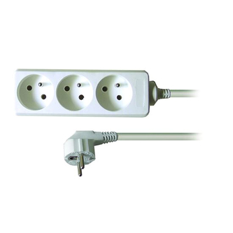 Prodlužovací kabel 3 zásuvky 3m SOLIGHT PP03
