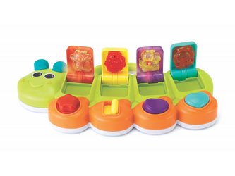 Hudební housenka s čísly