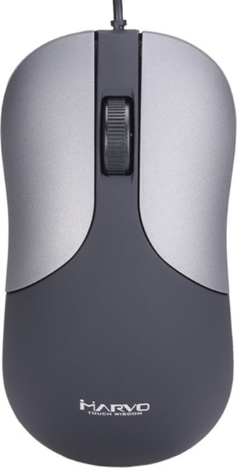 Marvo Myš DMS002GY šedá kancelářská