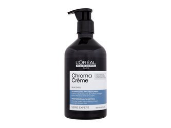 L´Oréal Professionnel Profesionální modrý šampon neutralizující oranžové tóny Serie Expert Chroma Crème (Blue Dyes Shampoo) Objem 500 ml woman