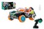 Auto RC/tříkolka vypouštějící páru plast 25cm 2,4GHz se světlem, zvukem 2 barvy v krabici 34x19x17cm