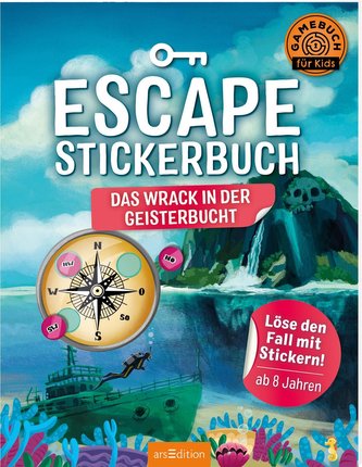 Escape-Stickerbuch - Das Wrack in der Geisterbucht