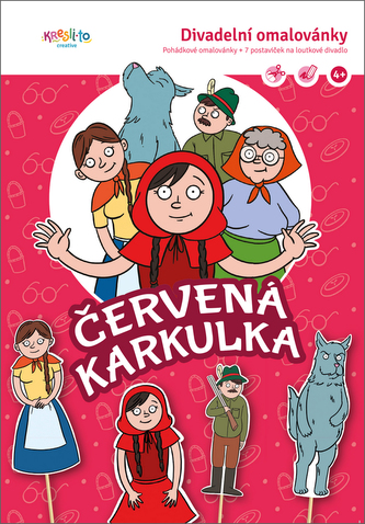 Divadelní omalovánky – Červená karkulka