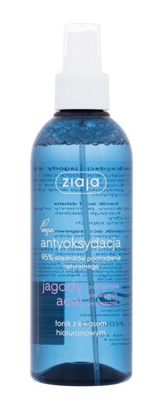 Ziaja Acai Berry Čisticí voda Antioxidation Face Toner 200 ml pro ženy