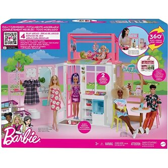 Barbie Skládací dům HCD47