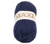 Příze JUMBO MAXI - tmavě modrá - 100g / 65 m