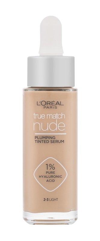 L´Oréal Paris Tónující sérum True Match Nude (Plumping Tinted Serum) 30 ml Odstín 2-3 Light woman