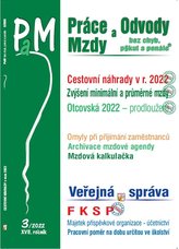 Práce a mzdy 3/2022 – Cestovní náhrady v roce 2022