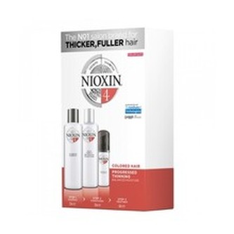 Nioxin Dárková sada pro jemné barvené výrazně řídnoucí vlasy System 4 woman