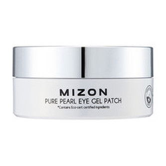Mizon Prémiová oční hydrogelová maska s bílou perlou a diamantem na vrásky a rozjasnění pleti Pure Pearl (Eye Gel Patch) 60 ks x 1,4 g woman