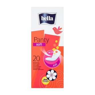 Bella vložky panty slip soft  deo fresh 20 ks