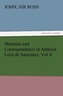 Memoirs and Correspondence of Admiral Lord de Saumarez. Vol II