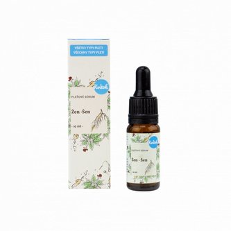 Kvitok Pleťové sérum - Ženšen (10 ml) - antioxidační a protizánětlivé účinky