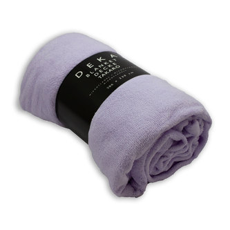 Mikroflanelová deka, 200x230 cm, Tmavě šedá