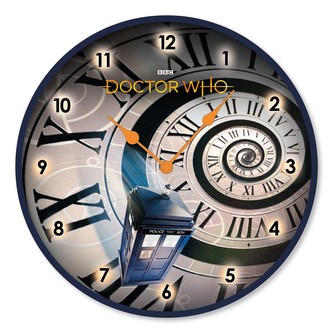 Nástěnné hodiny Doctor Who - Time Spiral