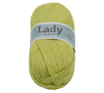 Příze LADY de Luxe - pistáciová - 100g / 238 m