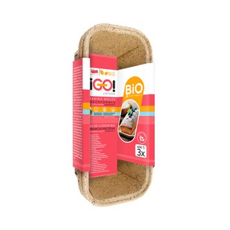 BIO Forma na pečení 3 ks, kakaový papír