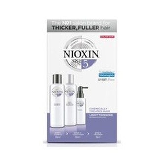 Nioxin Dárková sada pro barvené lehce řídnoucí vlasy System 5 woman