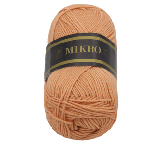 Příze MIKRO - oranžová - 50g / 133 m