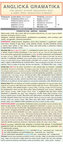 ANGLICKÁ GRAMATIKA pro druhý stupeň základních škol a nižší třídy víceletých gymnázií
