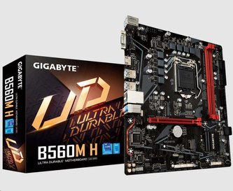 GIGABYTE B560M H / LGA1200 / Intel B560 / 2x DDR4 / 2x M.2 / HDMI / VGA / mATX