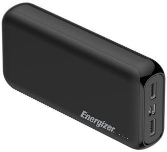 Energizer powerbanka UE20010_BK   20000mAh, 2,1A, černá