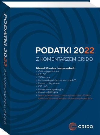 Podatki 2022 z komentarzem Crido