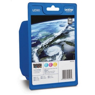 BROTHER inkoustová náplň LC-985 RBWBP/ multipack/ Tři barvy