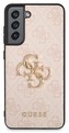 Guess Big 4G Metal Logo Case Galaxy S21 FE, Pink