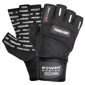 Power System - Rukavice Power Grip s omotávkou - Velikost: XL