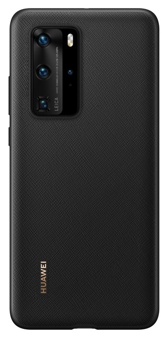 Huawei P40 Pro PU Case Black