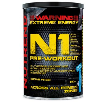 Nutrend - N1 PRE-WORKOUT - Červený pomeranč - 300 Gramů