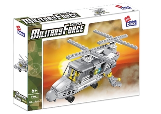 Stavebnice Alle Blox vojenská 179 dílů