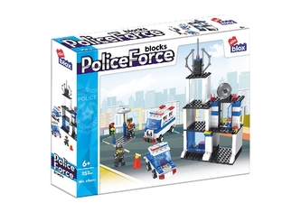 Stavebnice Alle Blox policie 252 dílů