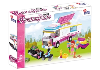 Stavebnice Alle Blox dívčí 337 dílů
