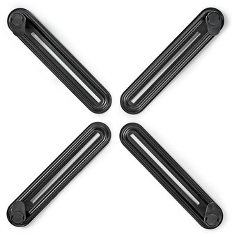 NEDIS adaptér pro držák bez standardu VESA/ pro monitory, obrazovky a PC/ 13 - 27"/ nosnost 8 kg/ fixní/ černý
