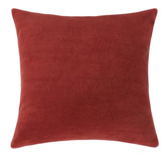 Polštářek MIKRO jednobarevný - terrakota - 40x40 cm