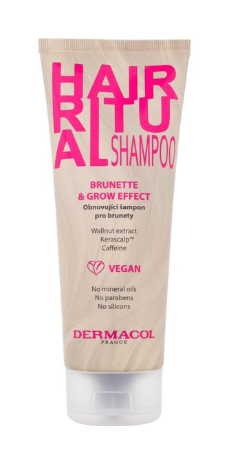 Dermacol Obnovující šampon pro hnědé vlasy Hair Ritual (Brunette & Grow Effect Shampoo) 250 ml woman
