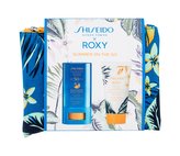 Shiseido Roxy ochranná tyčinka na opalování Clear Suncare Stick SPF50 50 ml + přípravek po opalování After Sun Intensive Recovery Emulsion 30 ml + kosmetická taštička