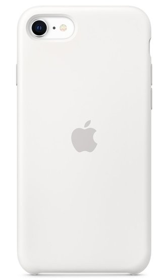 Apple iPhone SE Silicone Case - White