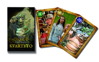 Kvarteto Když draka bolí hlava v papírové krabičce