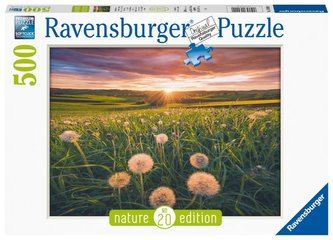 Ravensburger Puzzle - Pampelišky v západu slunce 500 dílků