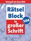 Rätselblock in großer Schrift 104 (5 Exemplare à 2,99 EUR)