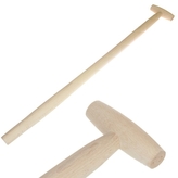 Násada rýče T 100cm prohnutá  SK