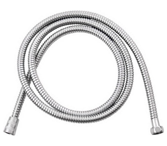 Sprchová hadice nerez chrom 150cm dvouzámek  VIKING